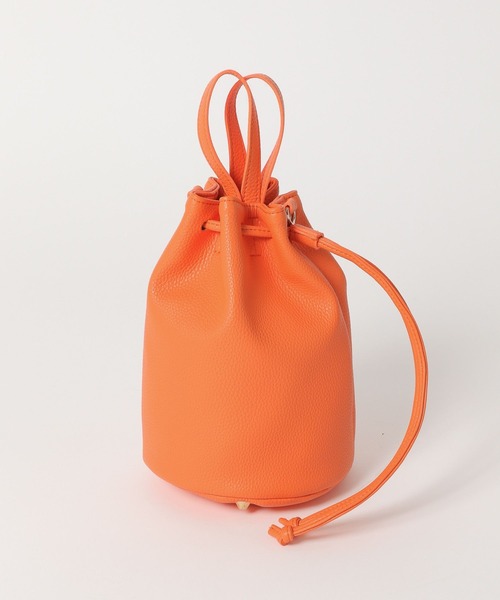 Andemiu（アンデミュウ）の「キンチャクミニショルダー280578（ショルダーバッグ・レディース・ホワイト/オレンジ/グレー・FREE）」の9枚目の写真