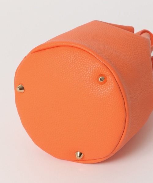 Andemiu（アンデミュウ）の「キンチャクミニショルダー280578（ショルダーバッグ・レディース・ホワイト/オレンジ/グレー・FREE）」の12枚目の写真