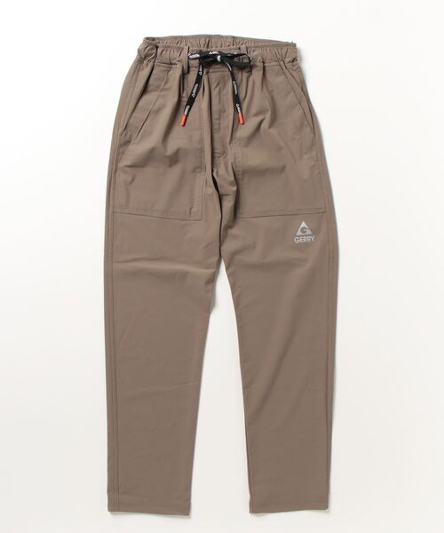 GERRY（ジェリー）の「GERRY 接触冷感 ナイロンニット ベーカーイージーパンツ（カーゴパンツ・メンズ・ベージュ/カーキ/ネイビー/ブラック/グレー/モカ・M/S/L/LL）」の3枚目の写真