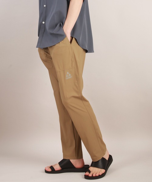 GERRY（ジェリー）の「GERRY 接触冷感 ナイロンニット ベーカーイージーパンツ（カーゴパンツ・メンズ・ベージュ/カーキ/ネイビー/ブラック/グレー/モカ・M/S/L/LL）」の4枚目の写真