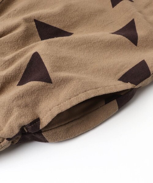 BREEZE（ブリーズ）の「幾何学パンツ 4分丈（その他パンツ・キッズ・エメラルド/キナリ/ベージュ・100/130/110/140/80/120/90）」の4枚目の写真