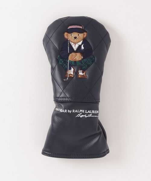 POLO GOLF（ポロ ゴルフ）の「Polo ベア ゴルフ ドライバー カバー（ゴルフグッズ・メンズ・ネイビー系1・ONE）」の3枚目の写真