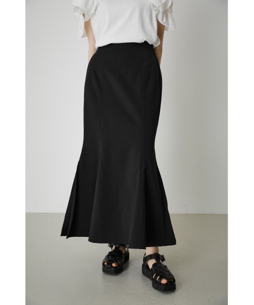AZUL by moussy(アズールバイマウジー)の「MERMAID SLIT SKIRT/マーメイドスリットスカート(スカート・レディース・イエロー/グリーン/ブラック・SMALL/MEDIUM)」の2枚目の写真