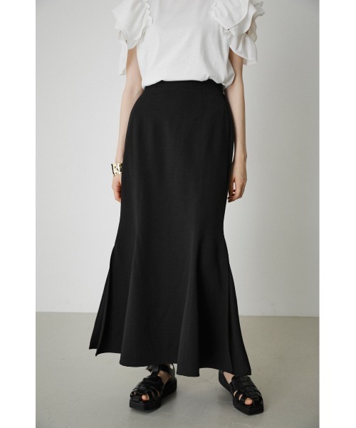 AZUL by moussy(アズールバイマウジー)の「MERMAID SLIT SKIRT/マーメイドスリットスカート(スカート・レディース・イエロー/グリーン/ブラック・SMALL/MEDIUM)」の4枚目の写真