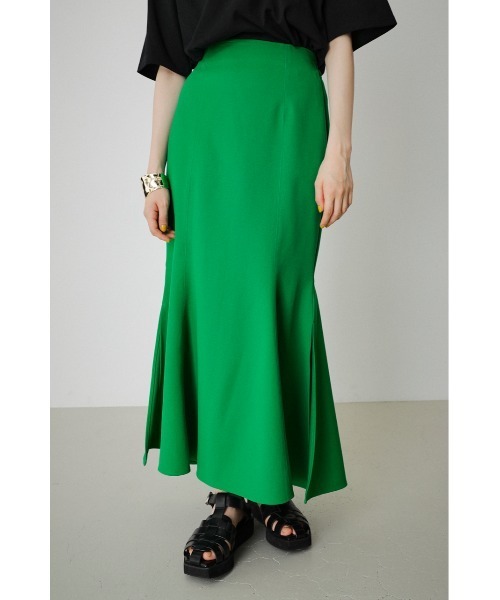 AZUL by moussy(アズールバイマウジー)の「MERMAID SLIT SKIRT/マーメイドスリットスカート(スカート・レディース・イエロー/グリーン/ブラック・SMALL/MEDIUM)」の16枚目の写真