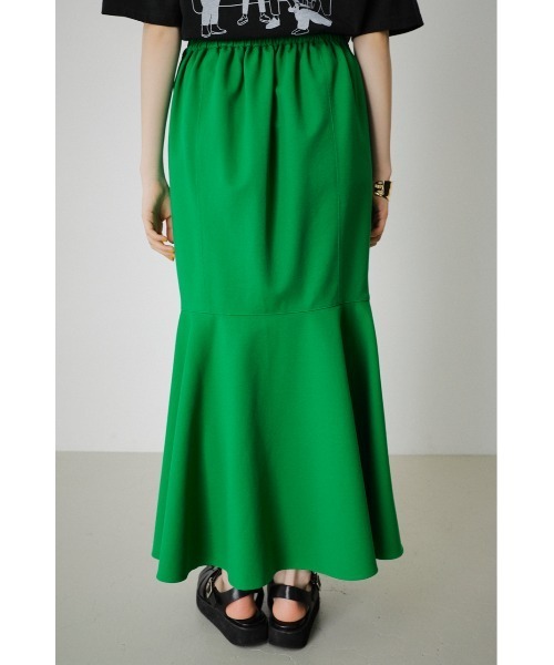 AZUL by moussy(アズールバイマウジー)の「MERMAID SLIT SKIRT/マーメイドスリットスカート(スカート・レディース・イエロー/グリーン/ブラック・SMALL/MEDIUM)」の18枚目の写真