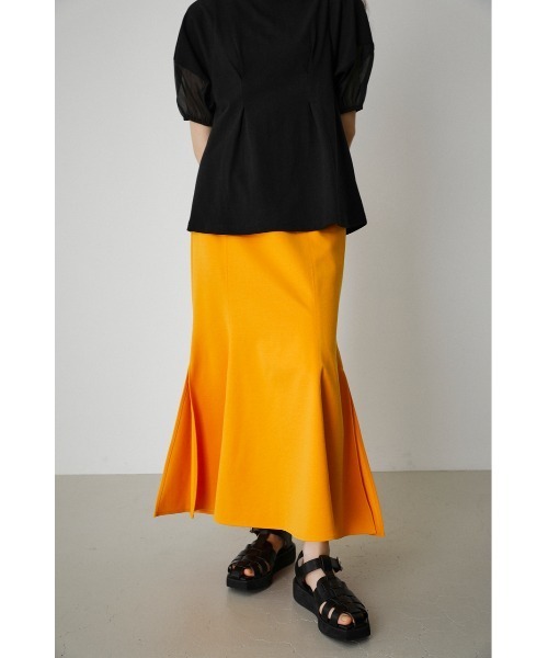 AZUL by moussy(アズールバイマウジー)の「MERMAID SLIT SKIRT/マーメイドスリットスカート(スカート・レディース・イエロー/グリーン/ブラック・SMALL/MEDIUM)」の22枚目の写真