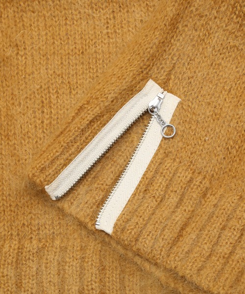 Undercoverism（アンダーカバイズム）の「UI2B4904（ニット/セーター・メンズ・ブラック/ボルドー/マスタード/ミント・2/3/4）」の9枚目の写真