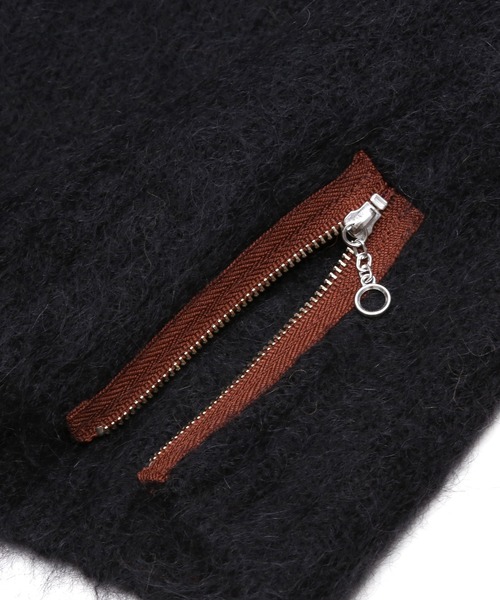 Undercoverism（アンダーカバイズム）の「UI2B4904（ニット/セーター・メンズ・ブラック/ボルドー/マスタード/ミント・2/3/4）」の10枚目の写真