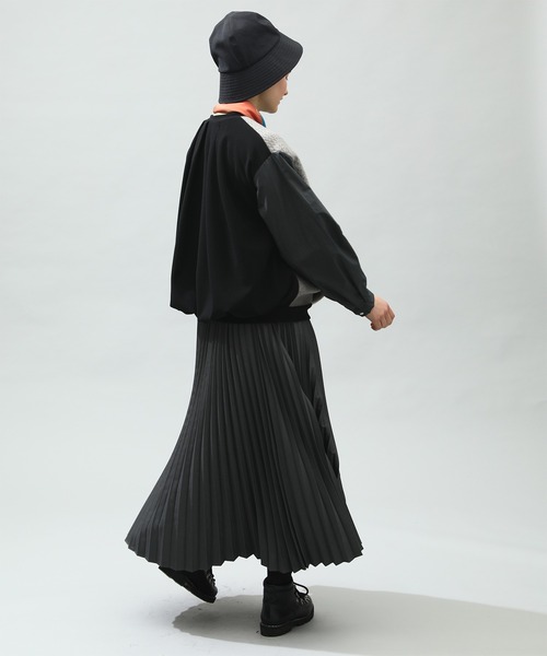 Kelen(ケレン)の「「KELEN / ケレン」RITZ / ACCORDION SKIRT(スカート・レディース・ブラック/イエロー/チャコールグレー/グリーン・M/S)」の7枚目の写真