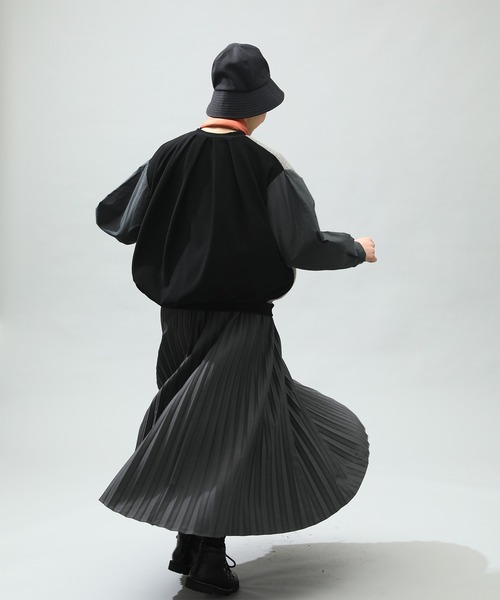 Kelen(ケレン)の「「KELEN / ケレン」RITZ / ACCORDION SKIRT(スカート・レディース・ブラック/イエロー/チャコールグレー/グリーン・M/S)」の8枚目の写真