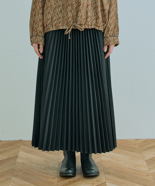 Kelen(ケレン)の「「KELEN / ケレン」RITZ / ACCORDION SKIRT(スカート・レディース・ブラック/イエロー/チャコールグレー/グリーン・M/S)」の22枚目の写真