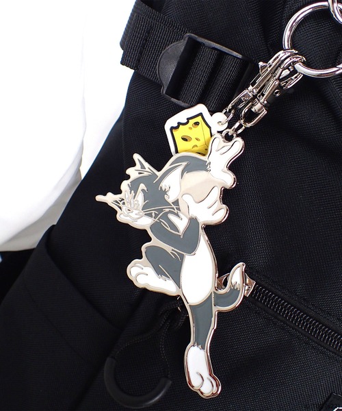 Tom&Jerry(トムアンドジェリー)の「【公式】 TOM&JERRY×Flapperチャーム付きトートリュック(バックパック/リュック・レディース・ブラック/ベージュ・FREE)」の14枚目の写真