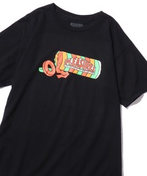 PLEASURES/プレジャーズ Suck Washed T-Shirt 半袖Tシャツ フロントロゴ