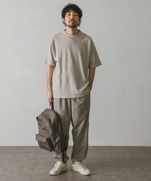 URBAN RESEARCH DOORS（アーバンリサーチドアーズ）の「『XLサイズ/WEB限定』ライト鹿の子ショートスリーブTシャツ（Tシャツ/カットソー・メンズ・ネイビー/ライトグレー/イエロー/ブルー・X-LARGE/LARGE/MEDIUM）」の15枚目の写真