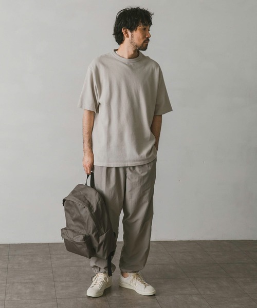 URBAN RESEARCH DOORS（アーバンリサーチドアーズ）の「『XLサイズ/WEB限定』ライト鹿の子ショートスリーブTシャツ（Tシャツ/カットソー・メンズ・ネイビー/ライトグレー/イエロー/ブルー・X-LARGE/LARGE/MEDIUM）」の16枚目の写真