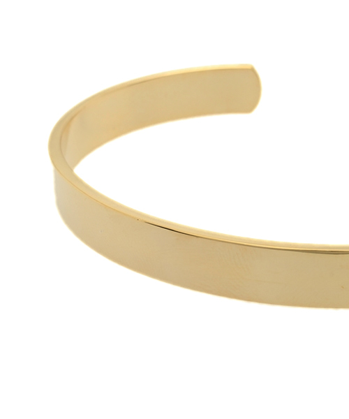 SHIPS JET BLUE（シップスジェットブルー）の「SHIPS JET BLUE(シップス ジェットブルー): プレーンバングル（ブレスレット・メンズ・シルバー/ゴールド・ONE SIZE）」の4枚目の写真