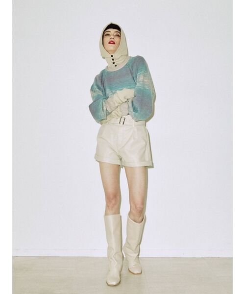 jouetie(ジュエティ)の「カラーアームウォーマー(アームカバー・レディース・ブラック/オフホワイト/ピンク/グリーン・FREE)」の21枚目の写真