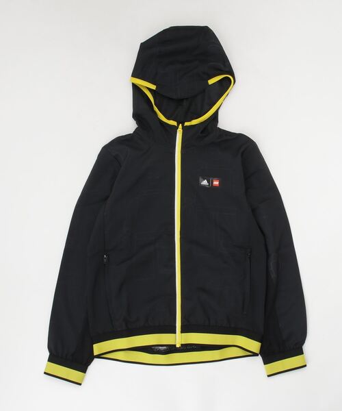 adidas(アディダス)の「adidas × LEGO テックパック ウインドブレーカー / アディダス(キッズ/子供用)(ナイロンジャケット・キッズ・ブラック・160/130/140/150)」の6枚目の写真