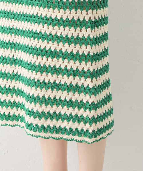 スカート Olive Crochet Skirt leinwande スカート Olive Crochet Skirt leinwande Olive Crochet Skirt