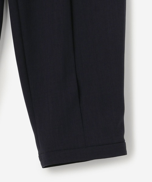 Morris & Sons（モリスアンドサンズ）の「MORRIS & SONS | プリーツイージーパンツ WOMEN（その他パンツ・レディース・ブラック/ネイビー・1/0）」の4枚目の写真