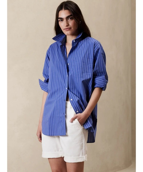 BANANA REPUBLIC FACTORY STORE（バナナリパブリック ファクトリーストア）の「BANANA REPUBLIC FACTORY STORE オーバーサイズシャツ（シャツ