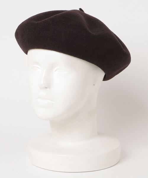 IL BISONTE（イルビゾンテ）の「IL BISONTE / ベレー / 2022 AUTUMN WINTER（ハンチング/ベレー帽・レディース・ブラウン/グレー/ブルー/ブラック・FREE）」の4枚目の写真