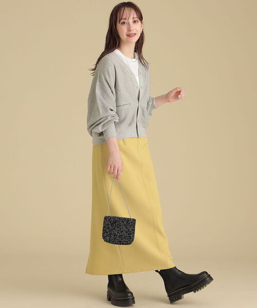 Ray BEAMS（レイビームス）の「Ray BEAMS / シャイニー プチ バッグ（トートバッグ・レディース・ブラック/シルバー・ONE SIZE）」の9枚目の写真