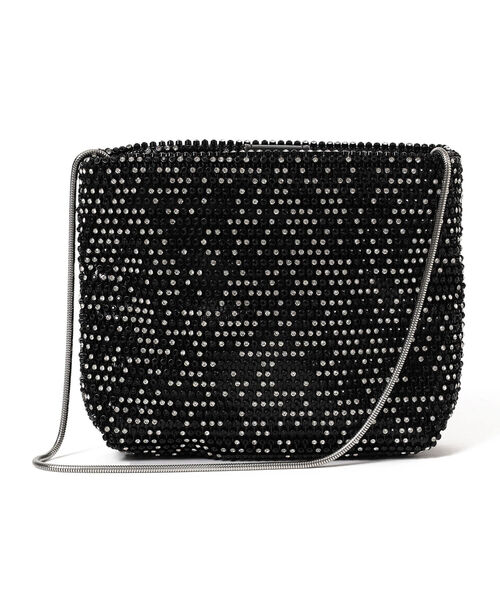 Ray BEAMS（レイビームス）の「Ray BEAMS / シャイニー プチ バッグ（トートバッグ・レディース・ブラック/シルバー・ONE SIZE）」の13枚目の写真