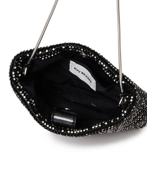Ray BEAMS（レイビームス）の「Ray BEAMS / シャイニー プチ バッグ（トートバッグ・レディース・ブラック/シルバー・ONE SIZE）」の18枚目の写真
