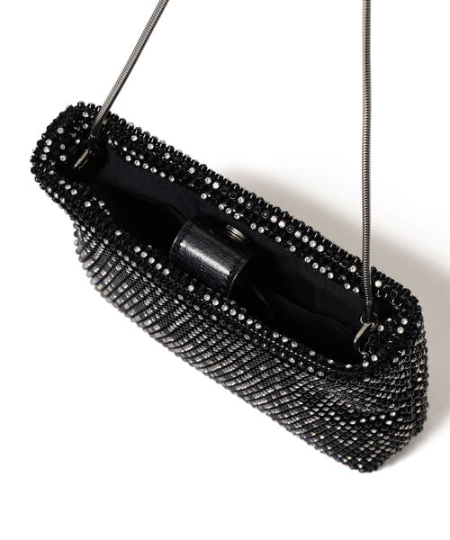 Ray BEAMS（レイビームス）の「Ray BEAMS / シャイニー プチ バッグ（トートバッグ・レディース・ブラック/シルバー・ONE SIZE）」の19枚目の写真