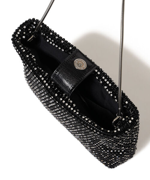 Ray BEAMS（レイビームス）の「Ray BEAMS / シャイニー プチ バッグ（トートバッグ・レディース・ブラック/シルバー・ONE SIZE）」の20枚目の写真