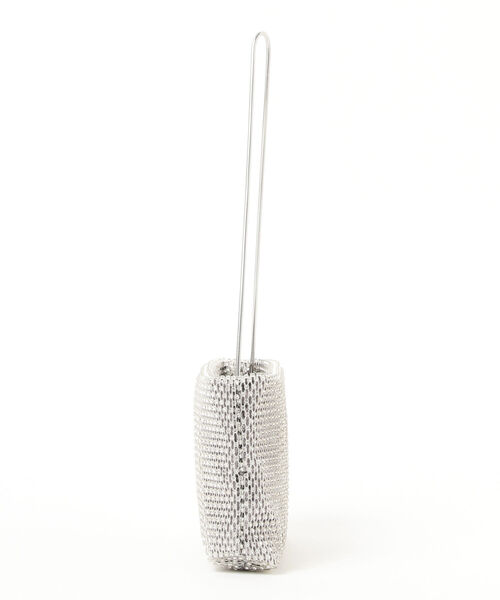 Ray BEAMS（レイビームス）の「Ray BEAMS / シャイニー プチ バッグ（トートバッグ・レディース・ブラック/シルバー・ONE SIZE）」の22枚目の写真