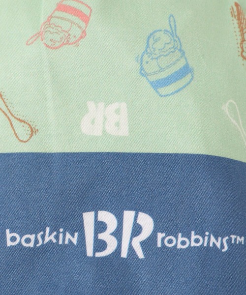 GLOBAL WORK（グローバルワーク）の「サーティワン/巾着ポーチS/285479（ポーチ・レディース・ミント/ホワイト・FREE）」の10枚目の写真