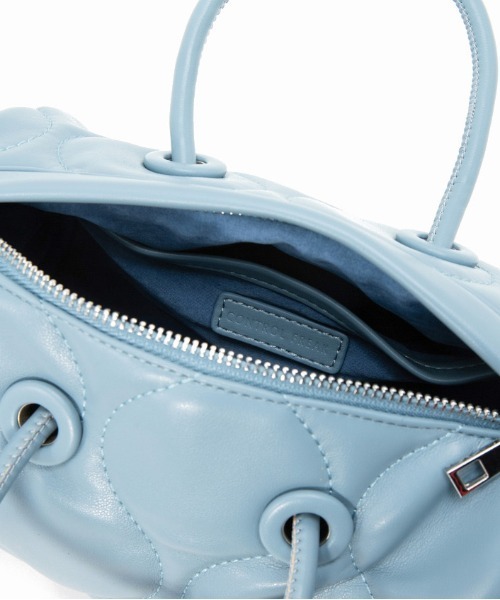 CONTROL FREAK / CTFK（コントロールフリーク）の「CONTROL FREAK(コントロールフリーク)キルティングドラム（ショルダーバッグ・レディース・ブラック/ベージュ/シルバー/ブルー・FREE）」の6枚目の写真