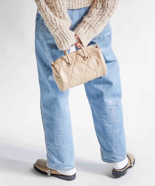 CONTROL FREAK / CTFK（コントロールフリーク）の「CONTROL FREAK(コントロールフリーク)キルティングドラム（ショルダーバッグ・レディース・ブラック/ベージュ/シルバー/ブルー・FREE）」の15枚目の写真