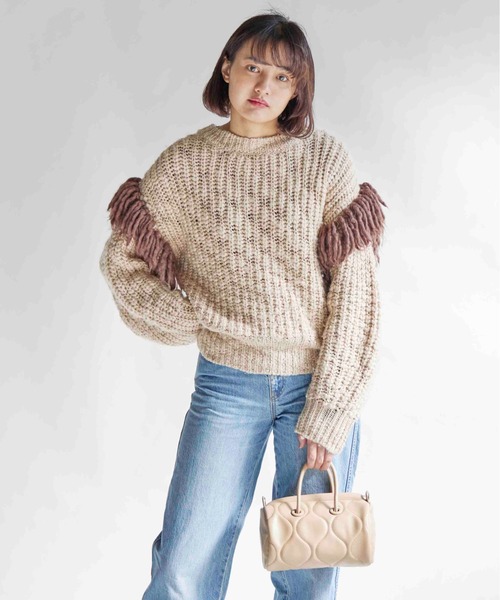 CONTROL FREAK / CTFK（コントロールフリーク）の「CONTROL FREAK(コントロールフリーク)キルティングドラム（ショルダーバッグ・レディース・ブラック/ベージュ/シルバー/ブルー・FREE）」の12枚目の写真