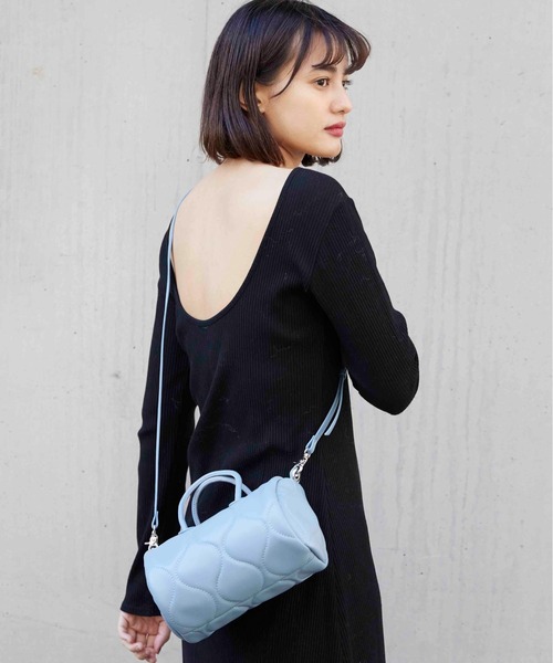 CONTROL FREAK / CTFK（コントロールフリーク）の「CONTROL FREAK(コントロールフリーク)キルティングドラム（ショルダーバッグ・レディース・ブラック/ベージュ/シルバー/ブルー・FREE）」の22枚目の写真