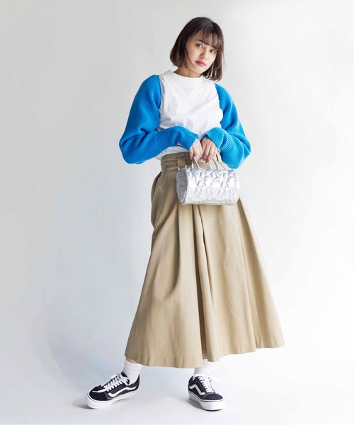 CONTROL FREAK / CTFK（コントロールフリーク）の「CONTROL FREAK(コントロールフリーク)キルティングドラム（ショルダーバッグ・レディース・ブラック/ベージュ/シルバー/ブルー・FREE）」の19枚目の写真