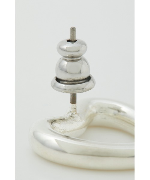 SLY（スライ）の「R/C HEART CHARM P/EARRING リッチコーティング ハートチャーム ピアス（ピアス（両耳用）・レディース・シルバー/ゴールド・FREE）」の8枚目の写真