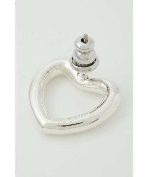 SLY（スライ）の「R/C HEART CHARM P/EARRING リッチコーティング ハートチャーム ピアス（ピアス（両耳用）・レディース・シルバー/ゴールド・FREE）」の9枚目の写真