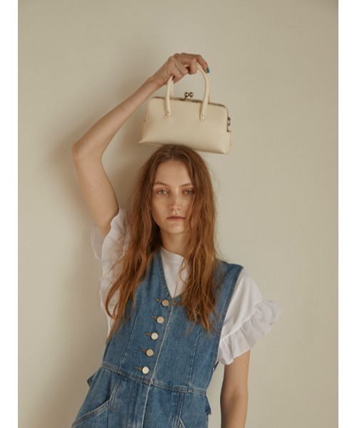 AMAIL（アマイル）の「Gamaguchi bag（ショルダーバッグ・レディース・ホワイト/ブラック・FREE）」の8枚目の写真