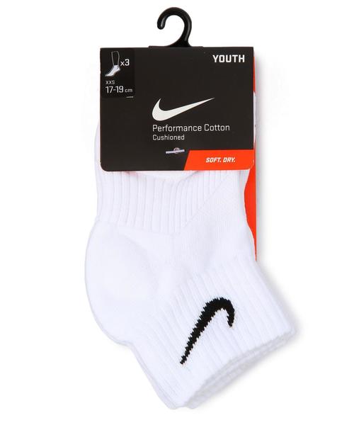 BEAUTY&YOUTH UNITED ARROWS（ビューティーアンドユースユナイテッドアローズ）の「BY KIDS NIKE 3pack ソックス（ソックス/靴下・キッズ・ホワイト・フリー）」の2枚目の写真