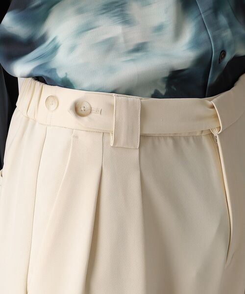tk.TAKEO KIKUCHI（ティーケータケオキクチ）の「◆ギミックベルトダブルクロスパンツ（その他パンツ・メンズ・ブラウン系その他/アイボリー/ブラック・01/02/03）」の8枚目の写真