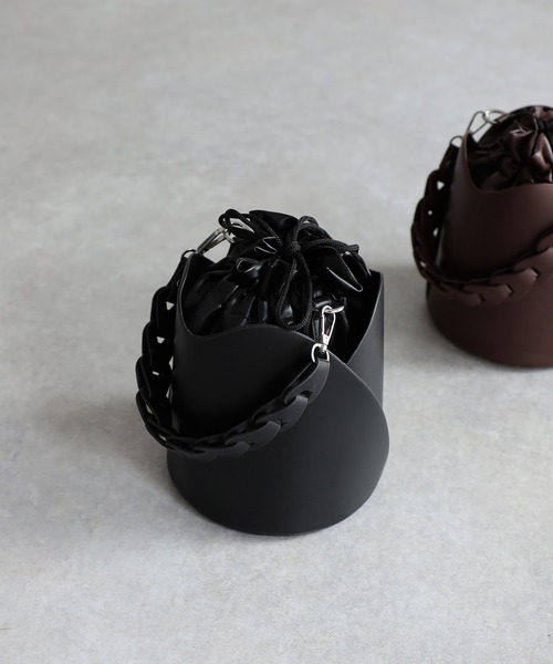 Riberry（リベリー）の「チューリップ型　2WAYバッグ（ハンドバッグ・レディース・ダークブラウン/ベージュ/ブラウン/ブラック/ライトブラウン/ライトベージュ・FREE）」の17枚目の写真