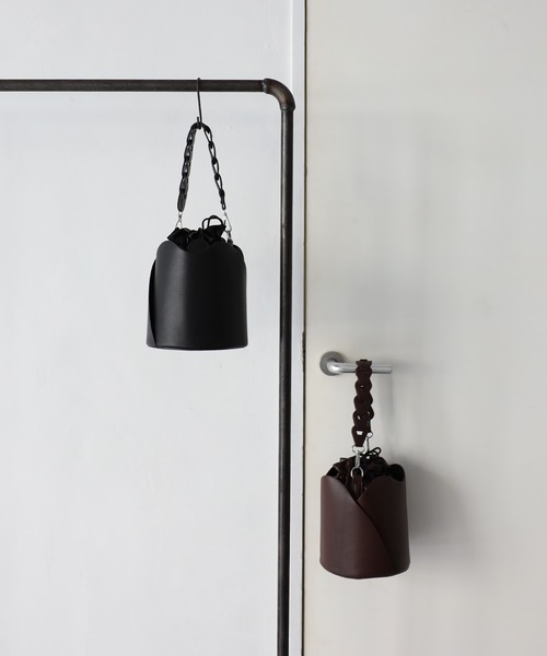 Riberry（リベリー）の「チューリップ型　2WAYバッグ（ハンドバッグ・レディース・ダークブラウン/ベージュ/ブラウン/ブラック/ライトブラウン/ライトベージュ・FREE）」の18枚目の写真