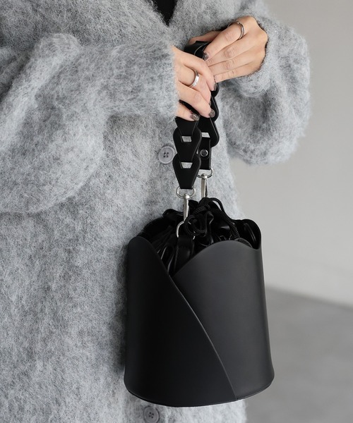 Riberry（リベリー）の「チューリップ型　2WAYバッグ（ハンドバッグ・レディース・ダークブラウン/ベージュ/ブラウン/ブラック/ライトブラウン/ライトベージュ・FREE）」の20枚目の写真