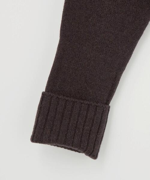 ＜EMMELREFINES＞EMワイドリブVネックニットプルオーバー