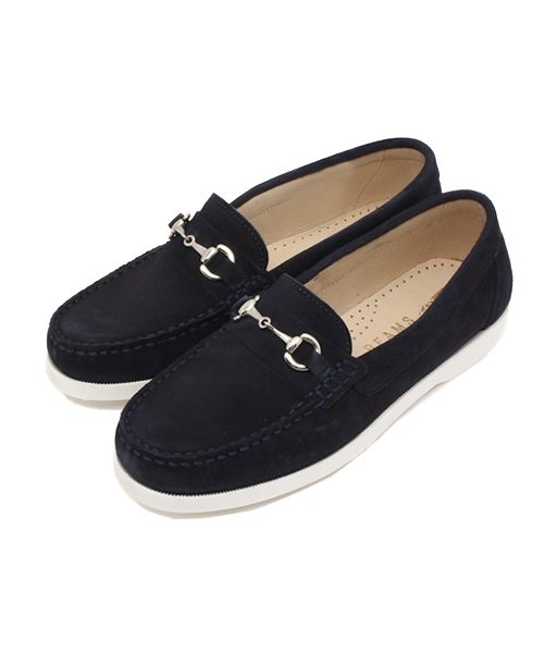 BEAMS(ビームス)の「◎BEAMS / スエードビットローファー(モカシン/デッキシューズ・メンズ・ブラック/ネイビー/ブラウン・41/40/42/43)」の3枚目の写真