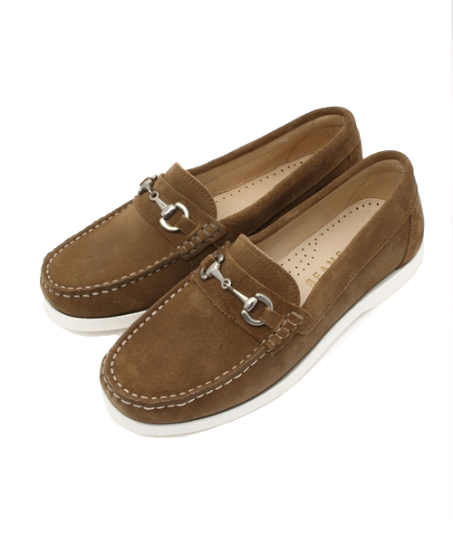 BEAMS(ビームス)の「◎BEAMS / スエードビットローファー(モカシン/デッキシューズ・メンズ・ブラック/ネイビー/ブラウン・41/40/42/43)」の2枚目の写真